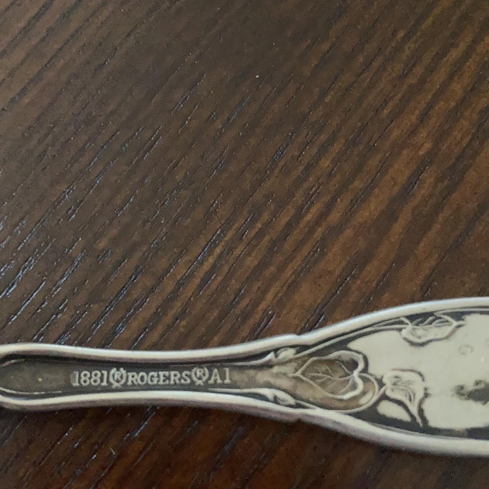 Rodgers silver State spoons - Picture 2 of 3